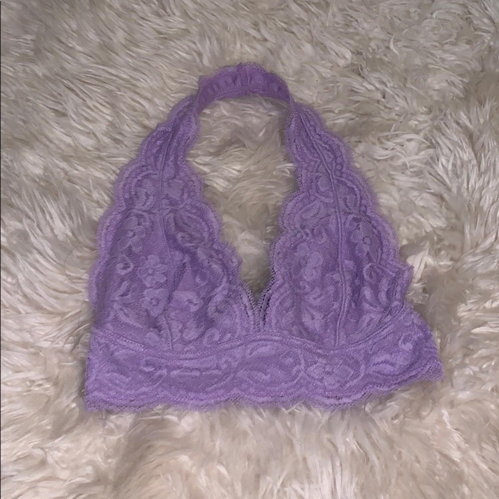 lavender colored bralette